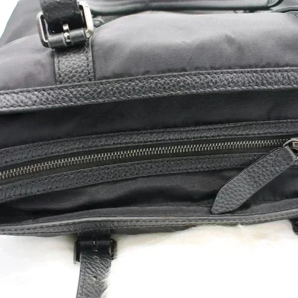 Burberry Urban Black Large Black Nylon/Leather trim 2 way bag - Picture 9 of 16